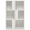 Modern 3-Tier Engineered Wood Bookcase with Open Shelves for Ideal for Kids Room or Study
